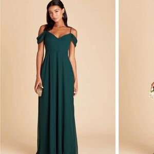 Birdy Grey Devin Convertible Dress Size Small Emerald Tailored